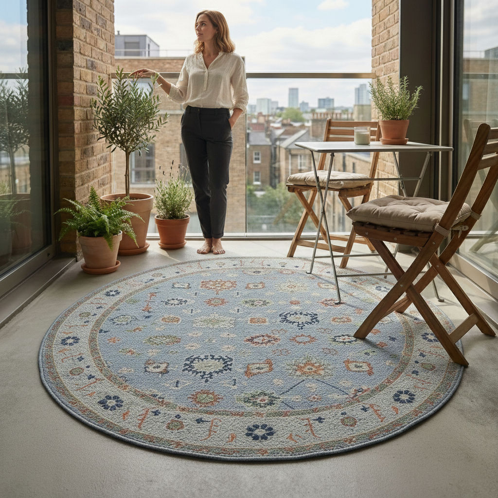 SERAVELA - Hand Knotted Oushak Carpet
